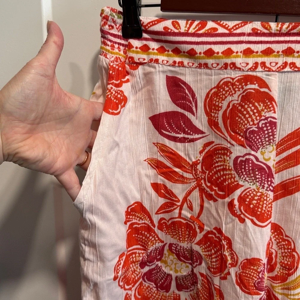 Floral Wide Leg Pants - New Size Medium